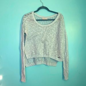 Really light blue Abercrombie and Fitch Top